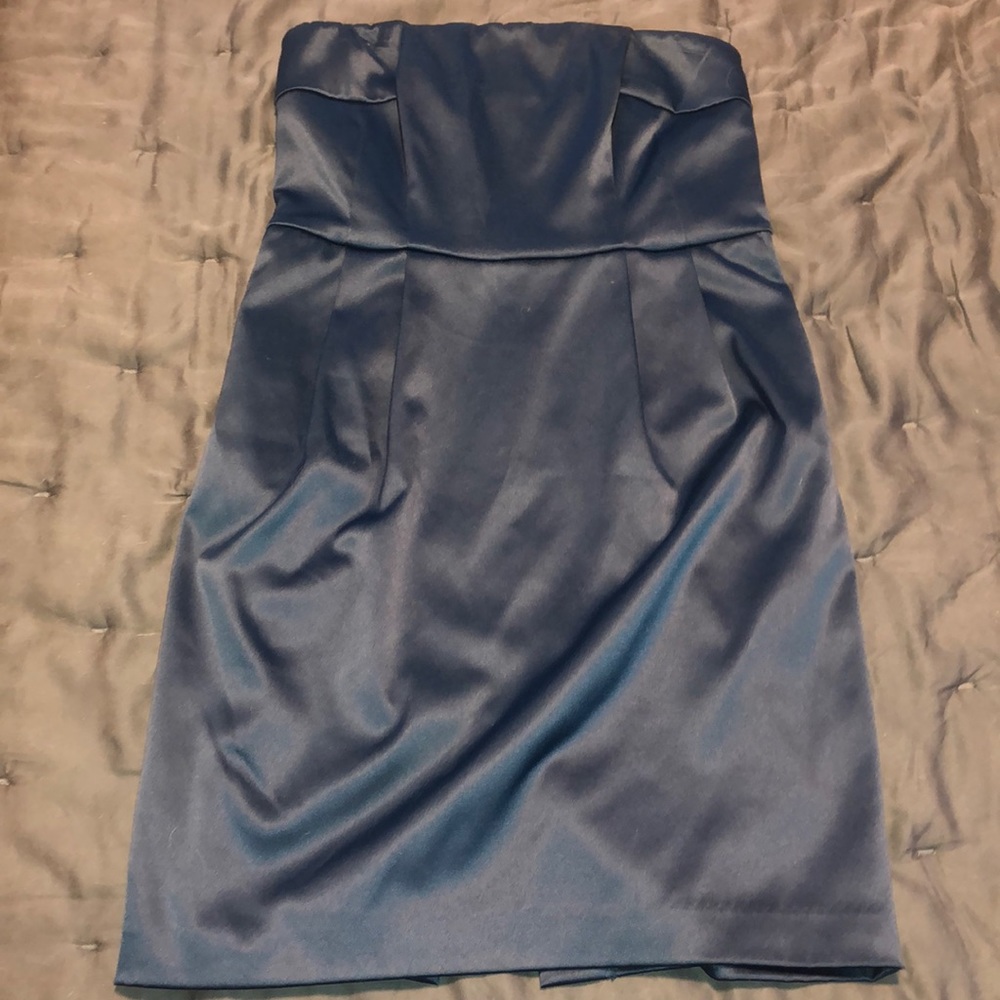 Express Strapless Cocktail Dress